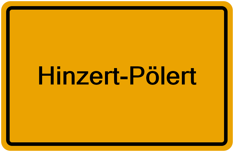 Handelsregisterauszug Hinzert-Pölert