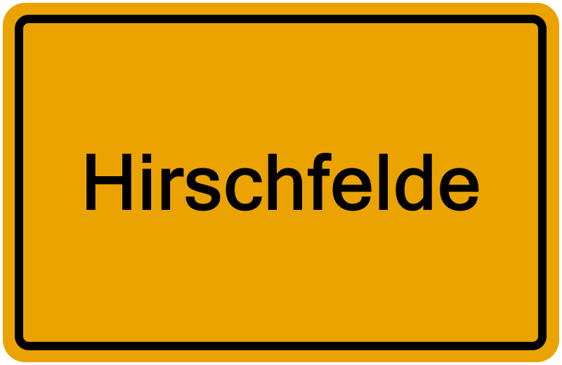 Handelsregisterauszug Hirschfelde
