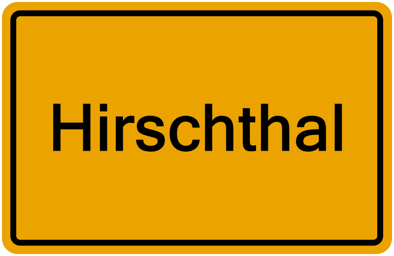 Handelsregisterauszug Hirschthal