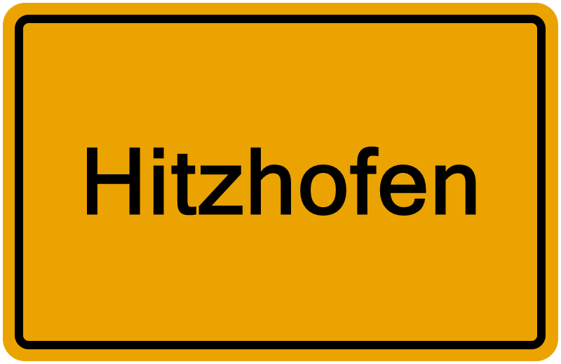 Handelsregisterauszug Hitzhofen