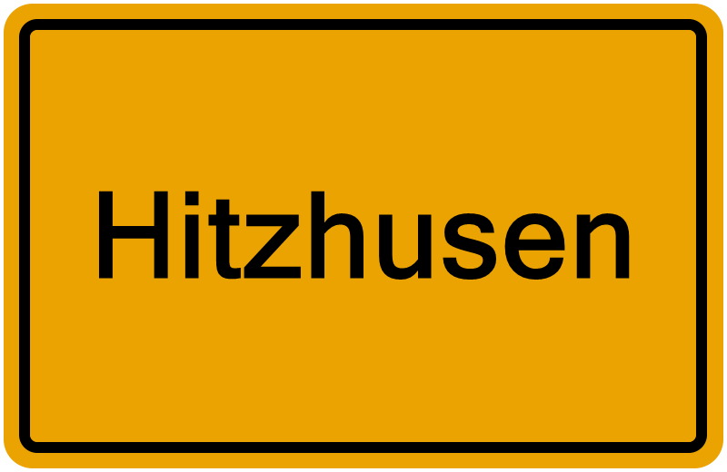 Handelsregisterauszug Hitzhusen