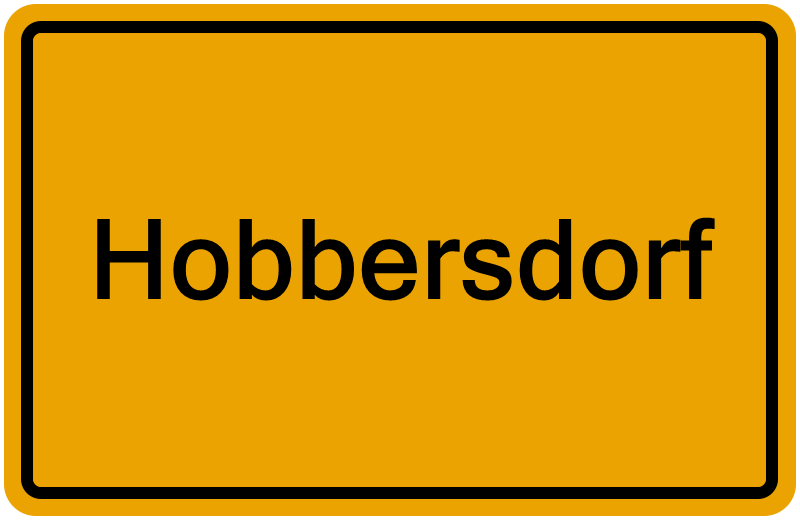 Handelsregisterauszug Hobbersdorf