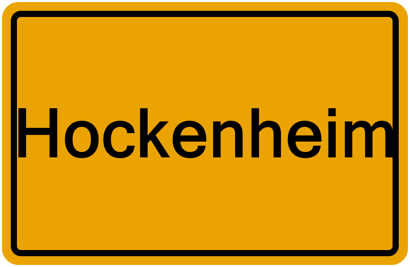 Handelsregisterauszug Hockenheim