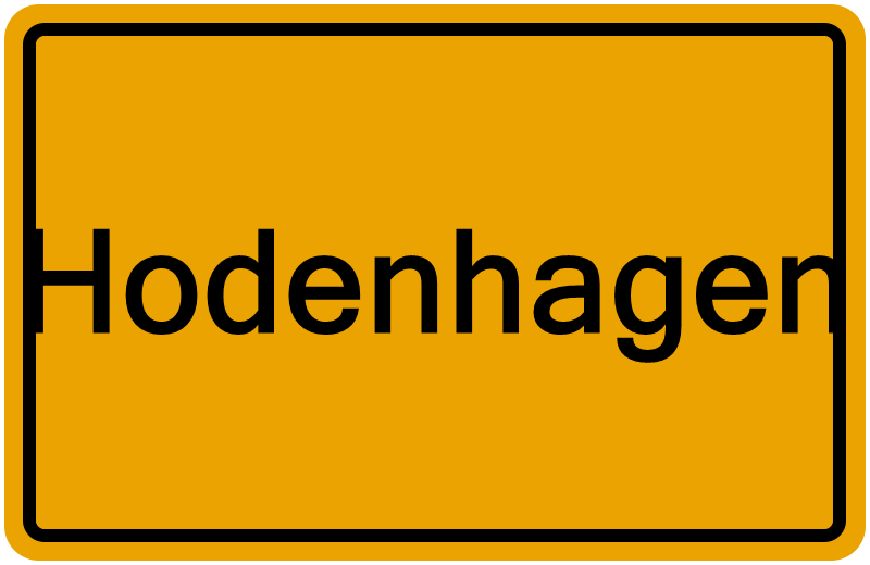 Handelsregisterauszug Hodenhagen