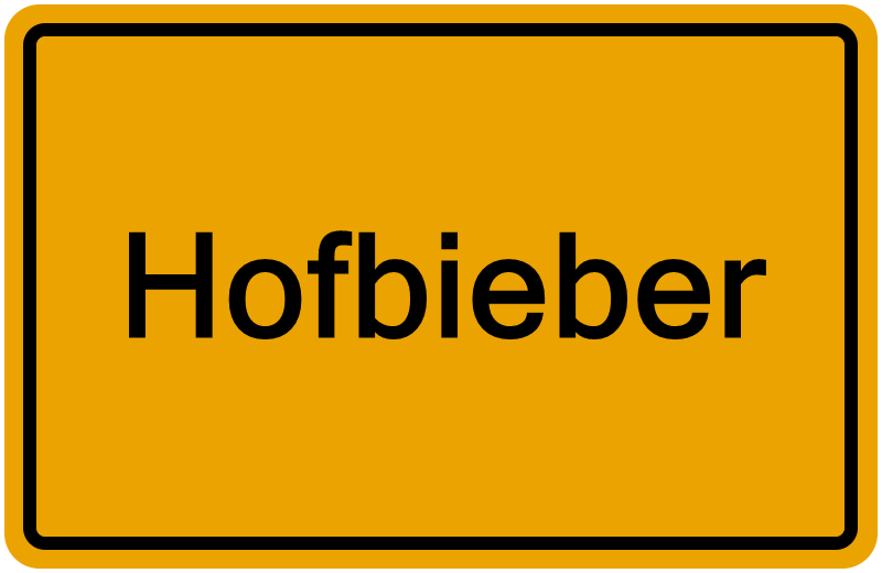Handelsregisterauszug Hofbieber