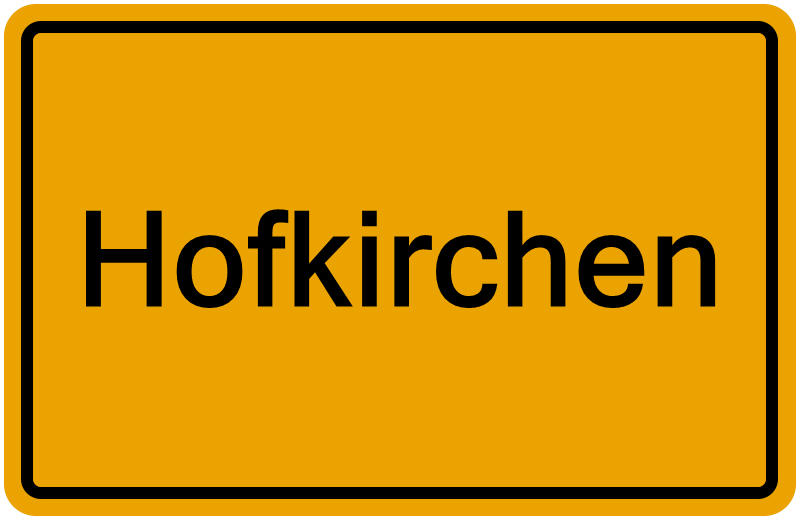 Handelsregisterauszug Hofkirchen