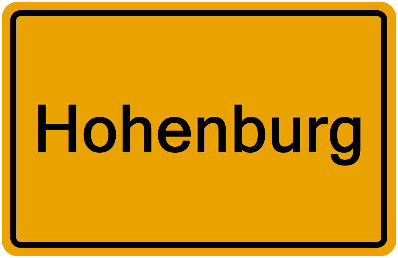 Handelsregisterauszug Hohenburg