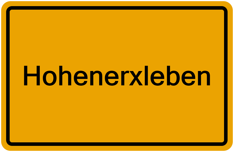 Handelsregisterauszug Hohenerxleben