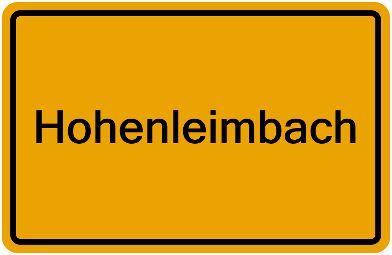 Handelsregisterauszug Hohenleimbach