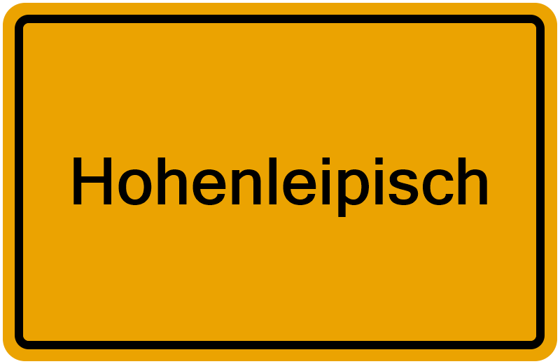Handelsregisterauszug Hohenleipisch