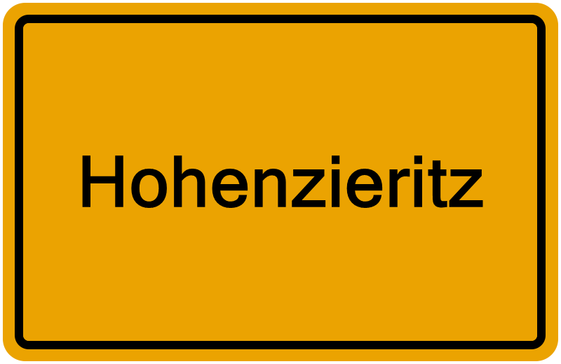 Handelsregisterauszug Hohenzieritz