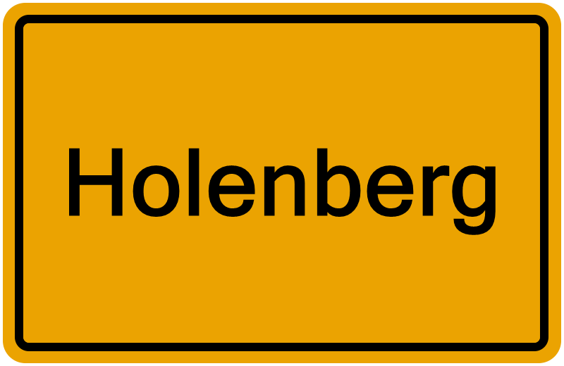 Handelsregisterauszug Holenberg