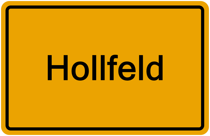 Handelsregisterauszug Hollfeld