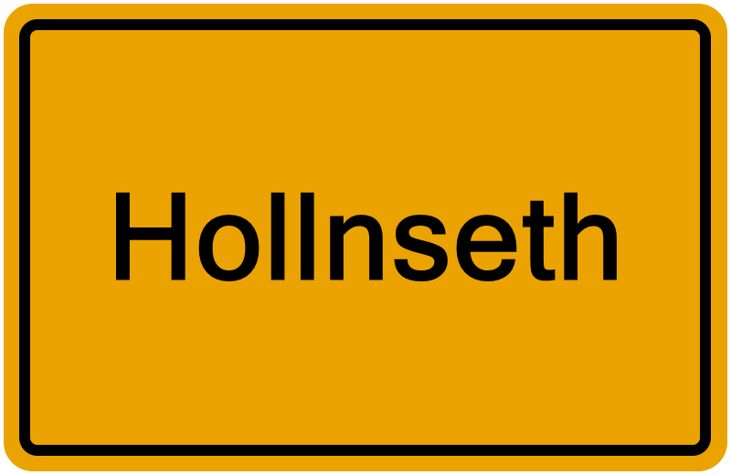 Handelsregisterauszug Hollnseth