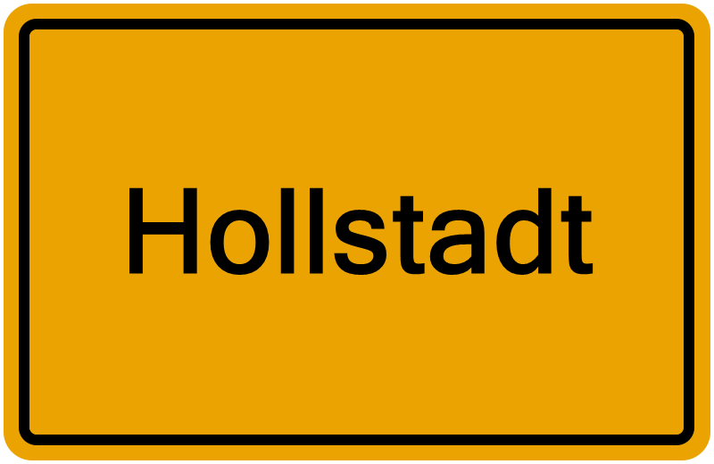 Handelsregisterauszug Hollstadt