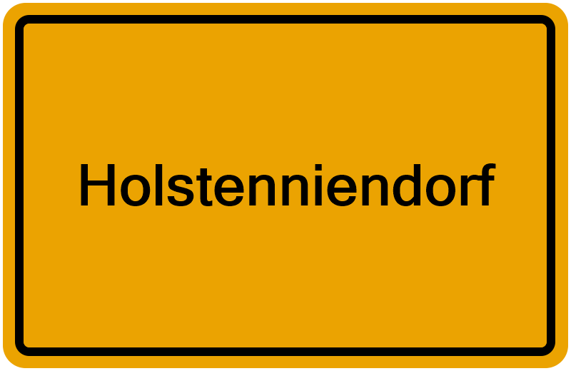 Handelsregisterauszug Holstenniendorf