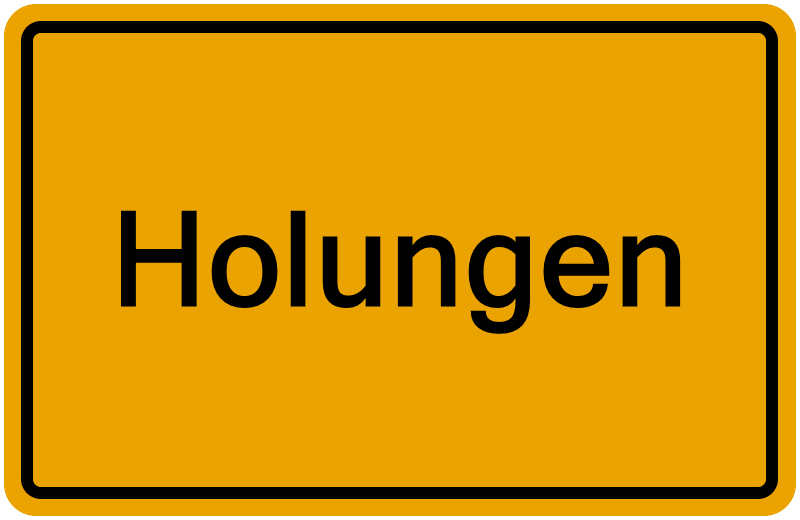 Handelsregisterauszug Holungen