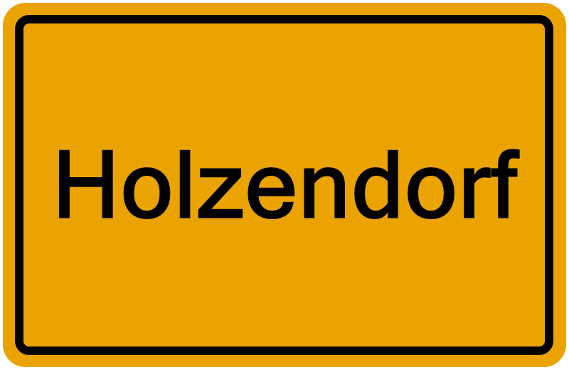 Handelsregisterauszug Holzendorf