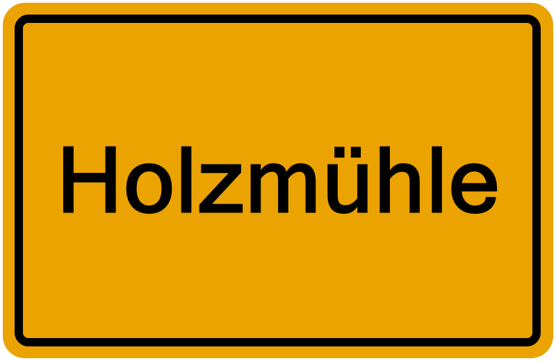 Handelsregisterauszug Holzmühle