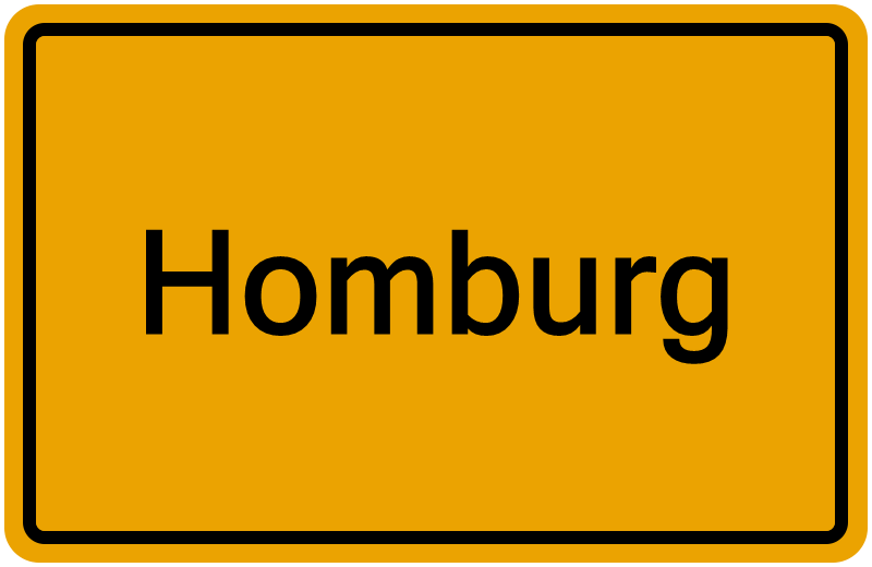 Handelsregisterauszug Homburg