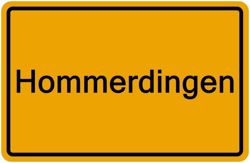 Handelsregisterauszug Hommerdingen