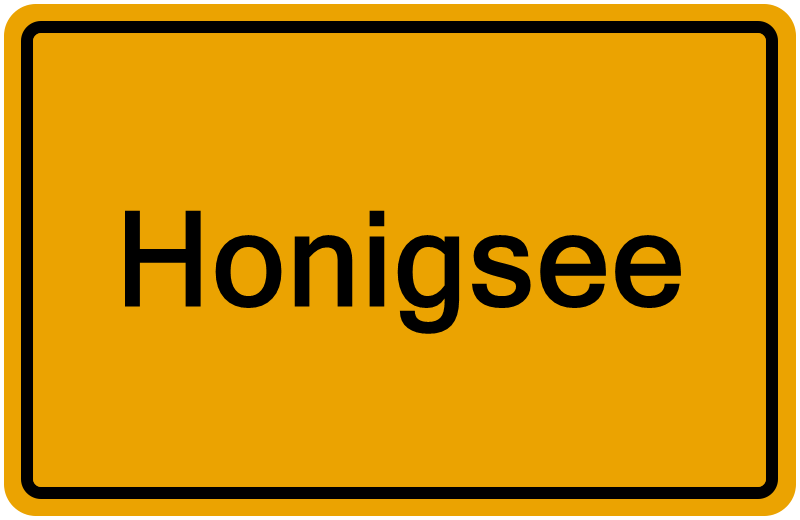 Handelsregisterauszug Honigsee