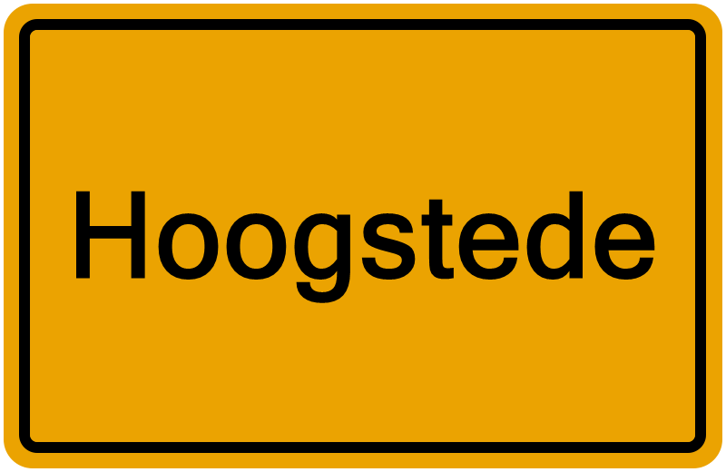 Handelsregisterauszug Hoogstede