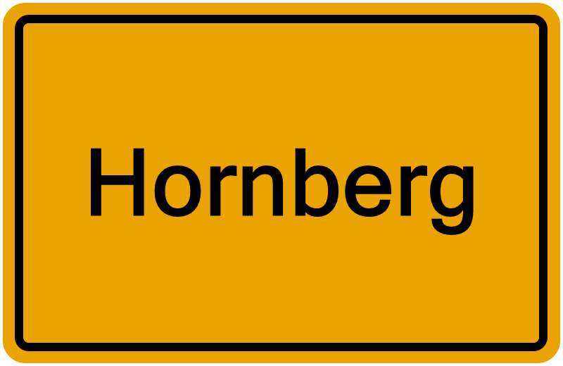 Handelsregisterauszug Hornberg