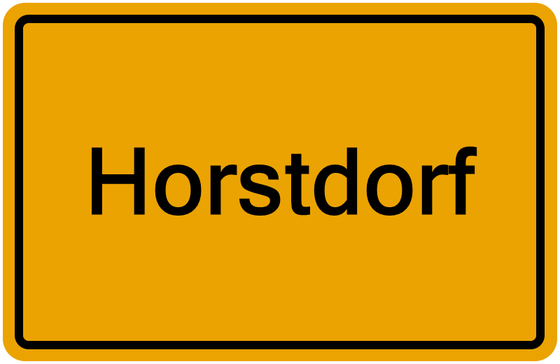 Handelsregisterauszug Horstdorf