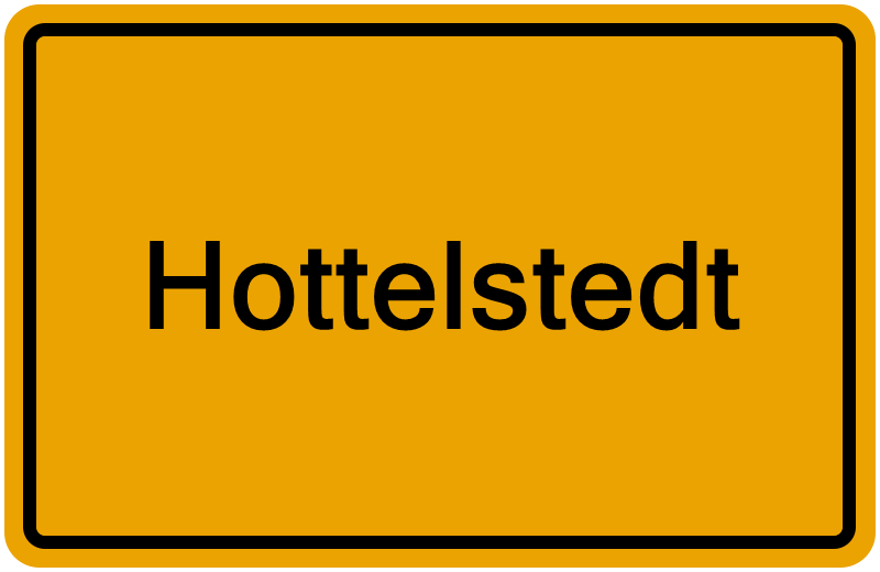 Handelsregisterauszug Hottelstedt