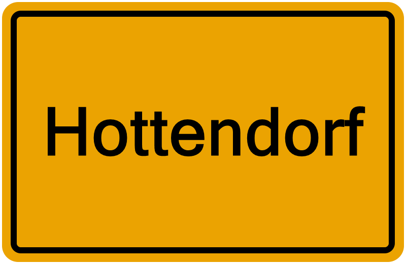 Handelsregisterauszug Hottendorf