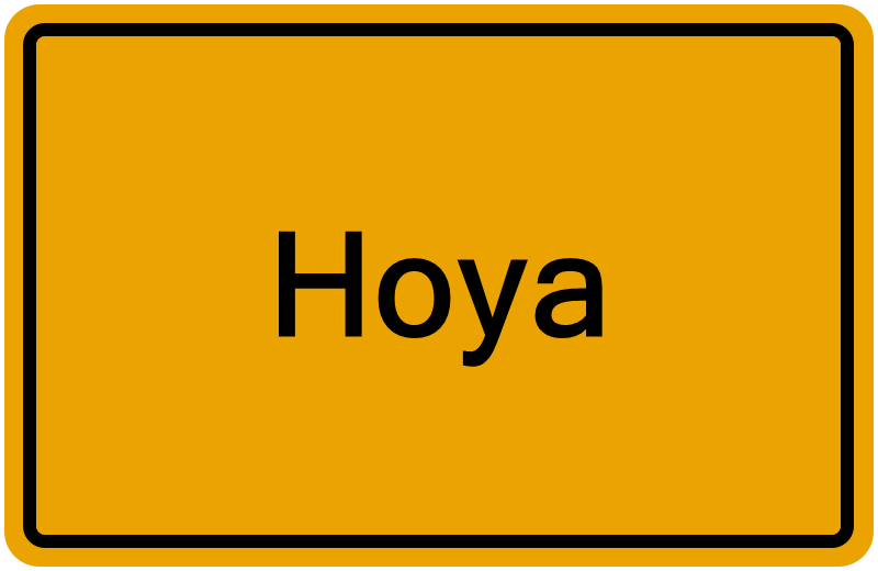 Handelsregisterauszug Hoya