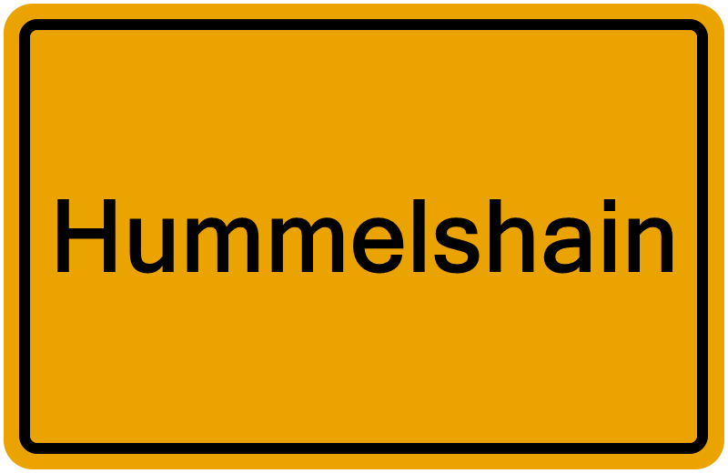 Handelsregisterauszug Hummelshain