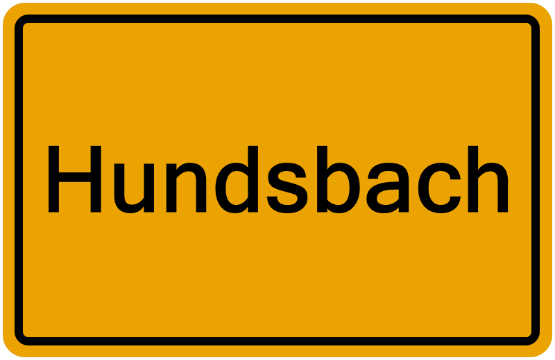 Handelsregisterauszug Hundsbach