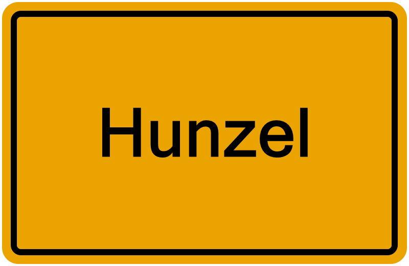 Handelsregisterauszug Hunzel