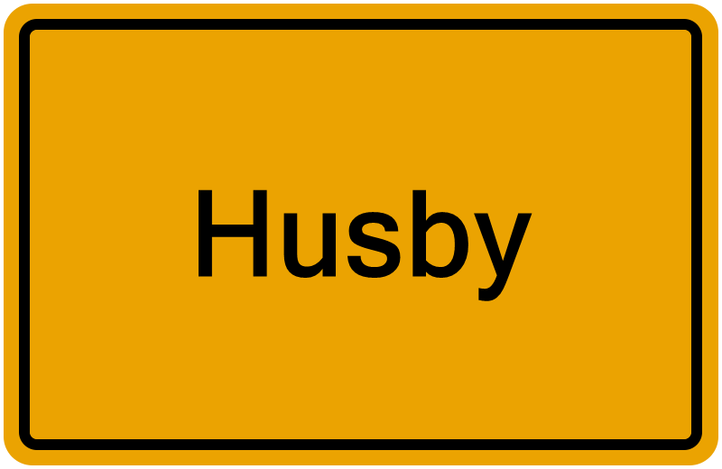 Handelsregisterauszug Husby