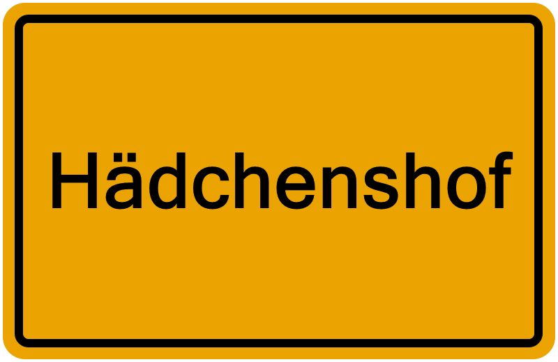 Handelsregisterauszug Hädchenshof