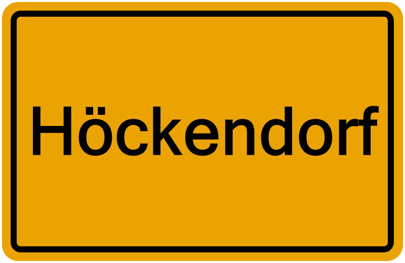 Handelsregisterauszug Höckendorf