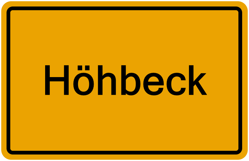 Handelsregisterauszug Höhbeck