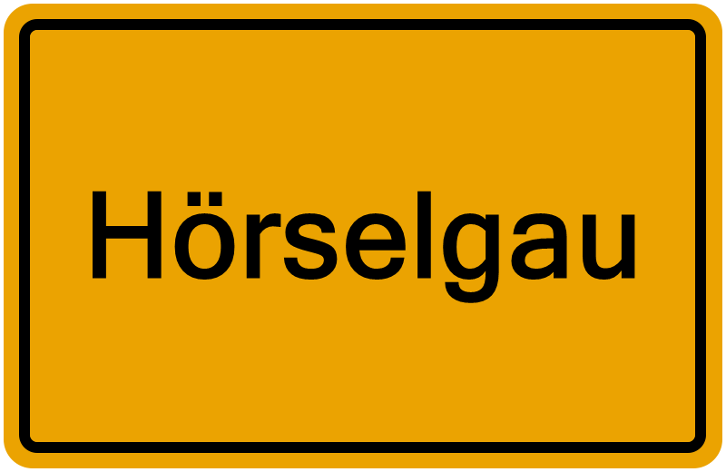 Handelsregisterauszug Hörselgau