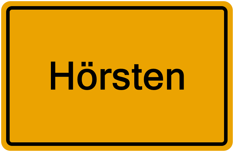 Handelsregisterauszug Hörsten
