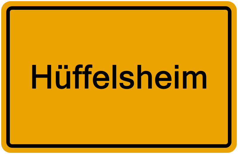 Handelsregisterauszug Hüffelsheim