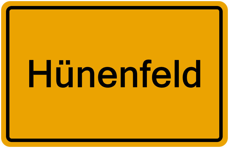 Handelsregisterauszug Hünenfeld