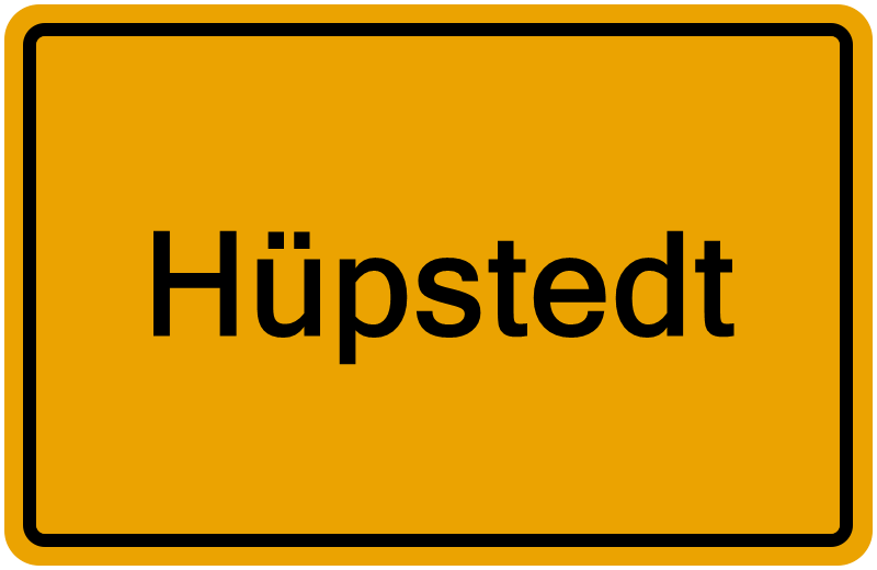 Handelsregisterauszug Hüpstedt