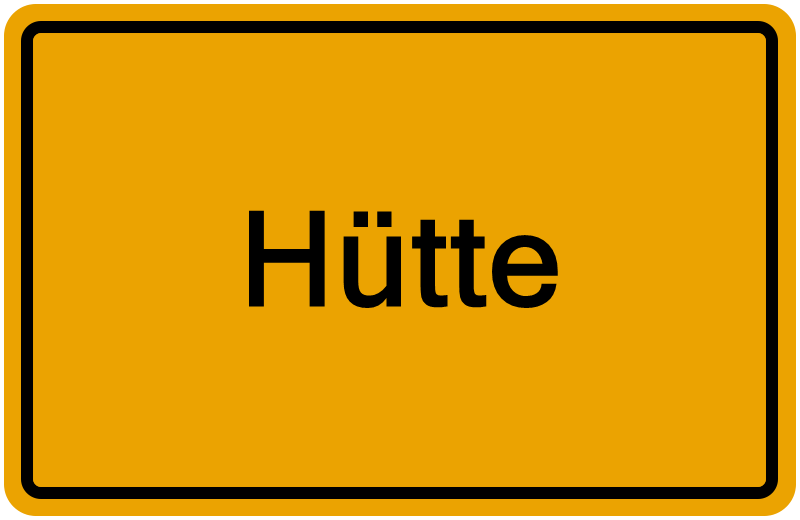 Handelsregisterauszug Hütte