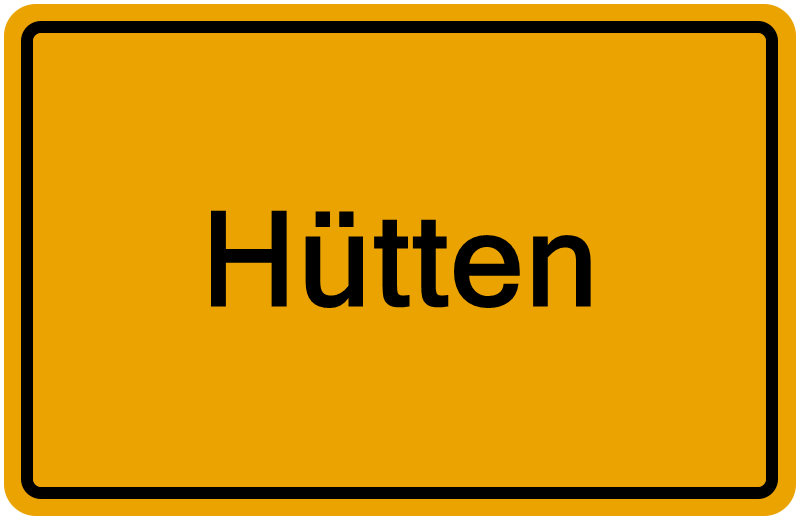Handelsregisterauszug Hütten