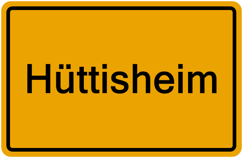 Handelsregisterauszug Hüttisheim