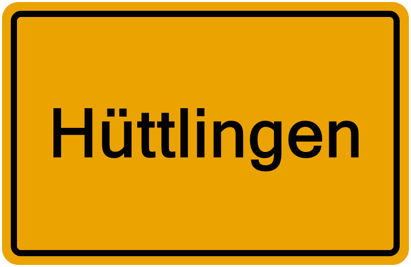 Handelsregisterauszug Hüttlingen