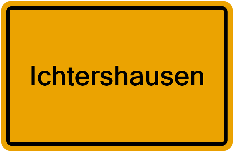 Handelsregisterauszug Ichtershausen