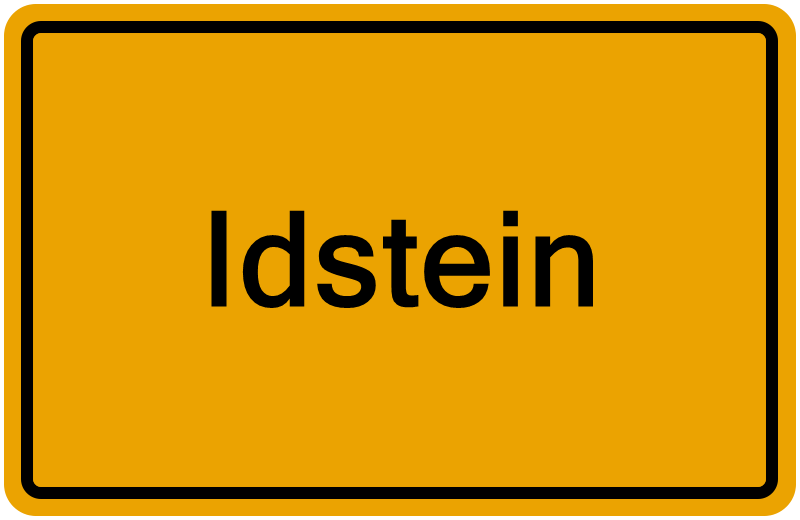 Handelsregisterauszug Idstein